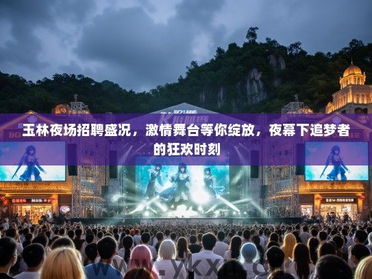玉林夜场招聘盛况，激情舞台等你绽放，夜幕下追梦者的狂欢时刻